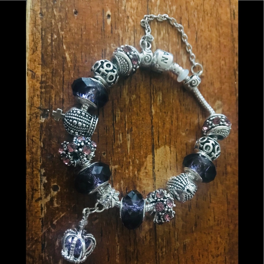 Pandora Purple Queen Bracelet